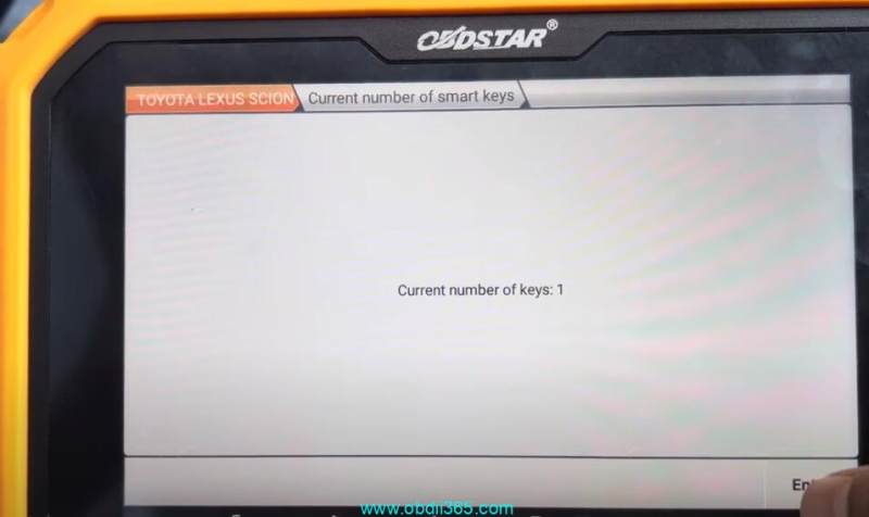 OBDSTAR X300 DP Plus Adds 2024 Toyota Crown Smart Key