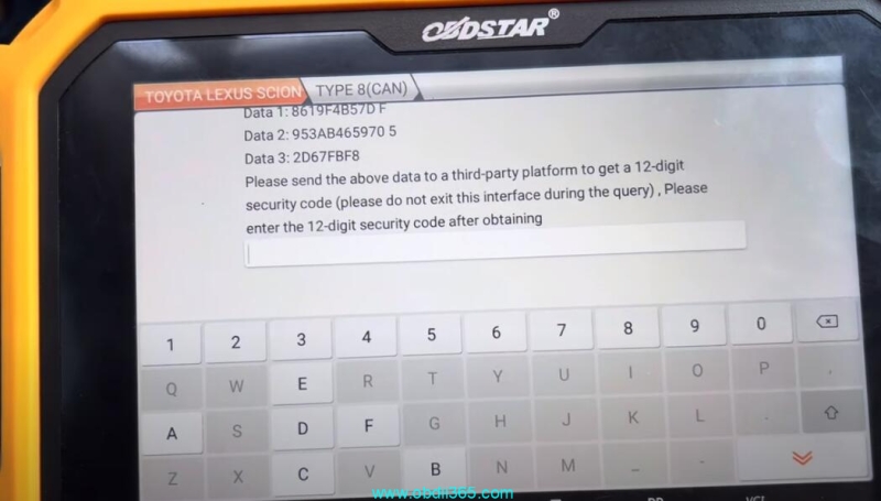 OBDSTAR X300 DP Plus Adds 2024 Toyota Crown Smart Key