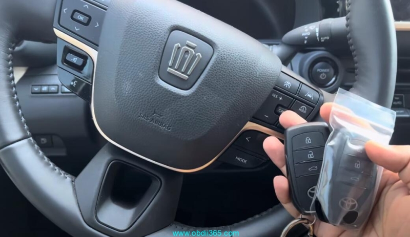 OBDSTAR X300 DP Plus Adds 2024 Toyota Crown Smart Key