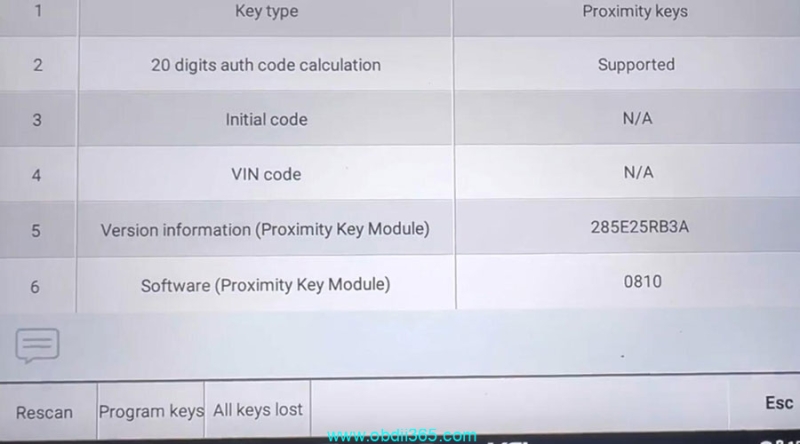 OBDSTAR X300 DP Plus Program Nissan Kicks 2019 All Keys Lost