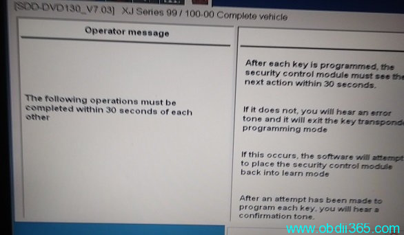 Program 1999 Jaguar XJ8 ID13 Key with JLR Mangoose SDD