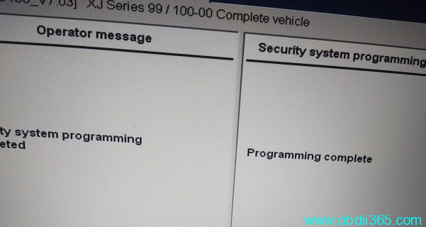 Program 1999 Jaguar XJ8 ID13 Key with JLR Mangoose SDD