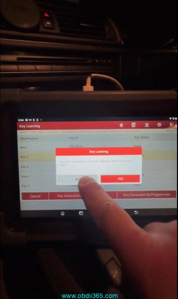 Program BMW X5 CAS4+ Key with Launch X431 IMMO Plus