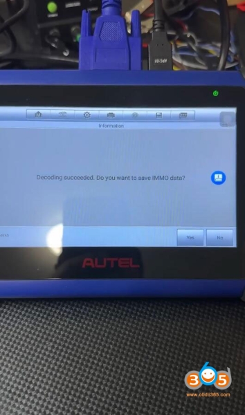 Read Audi BCM2 Encrypted IMMO Data with Autel IM508 and APB131