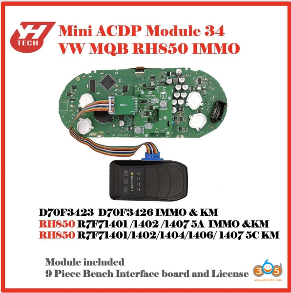 Xhorse vs Yanhua Mini ACDP MQB Solder Free Adapters