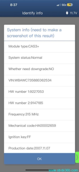 Yanhua ACDP2 BMW CSA3+ OBD All Keys Lost Car Dead Solution