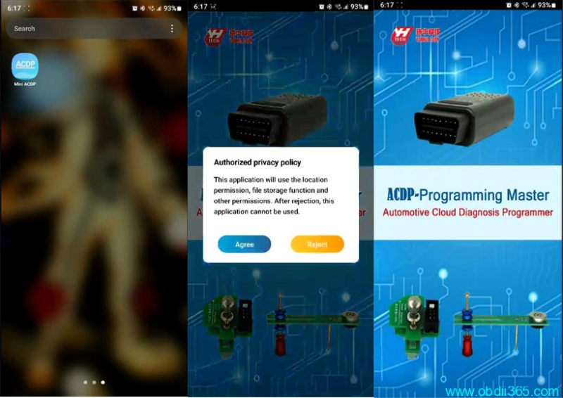 Yanhua Mini ACDP Cannot Open App Solution