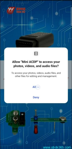 Yanhua Mini ACDP Cannot Open App Solution