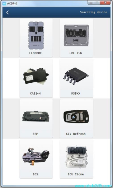 Yanhua Mini ACDP Replace BMW FEM/BDC Module Guide