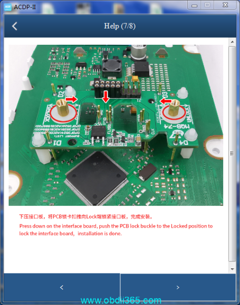 Yanhua Mini ACDP Wiring Diagram to VAG MQB D70F3526 Cluster