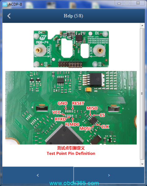 Yanhua Mini ACDP Wiring Diagram to VAG MQB D70F3526 Cluster