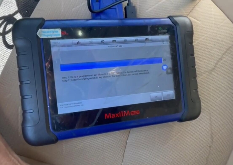 Autel IM508 Program 2019-2022 Toyota RAV4 Free Pin by OBD