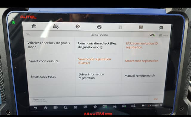 Autel IM608 2022 Toyota Camry Remote Not Working Solution