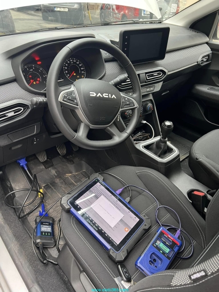 AUtel IM608 Adds Dacia Logan 2024 Key Successfully