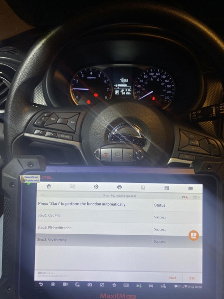 Autel IM608 Program Nissan Kicks 2021 All Keys Lost