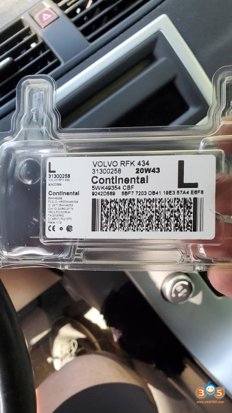 Autel IM608 Program Volvo C70 2011 All Keys Lost