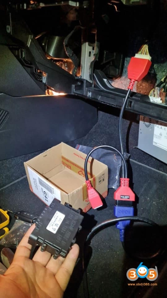 Autel IM608 Renault Clio V 2020 Asks for Gateway Connector?