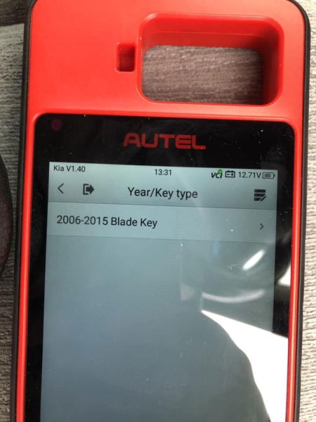 Autel KM100 Program 2013 Kia Carnival Key Success