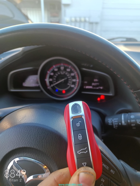 Autel Smart Key Review on Mazda Proximity All Keys Lost