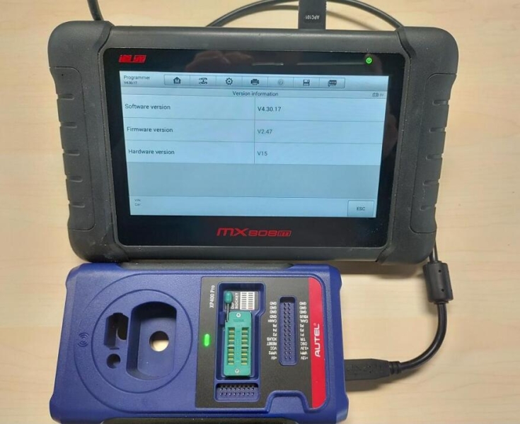 Autel XP400 Pro Self Test Guide