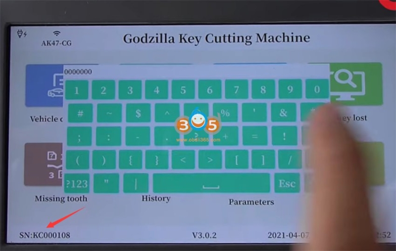 CG007 Godzilla Key Cutting Machine Update and Calibration