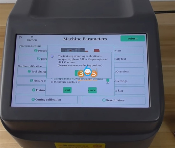 CG007 Godzilla Key Cutting Machine Update and Calibration