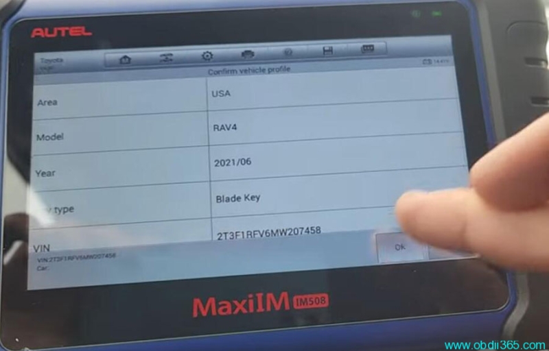 Easy Way to Program Toyota RAV4 2021 Blade Key