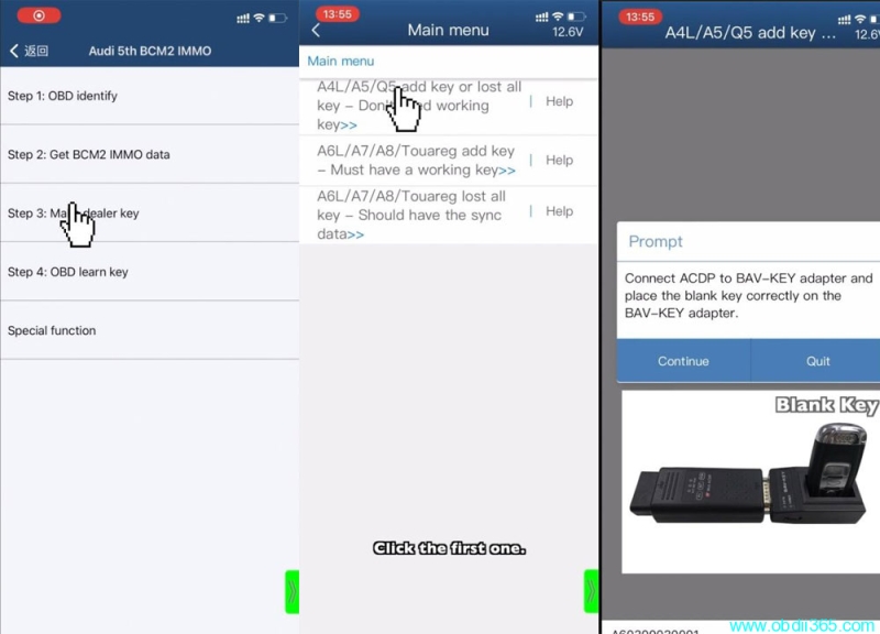 How to Add Audi BCM2 Encrypted Key with Yanhua Mini ACDP?