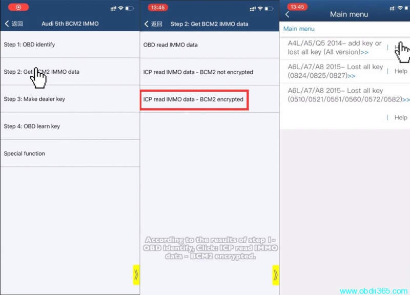 How to Add Audi BCM2 Encrypted Key with Yanhua Mini ACDP?