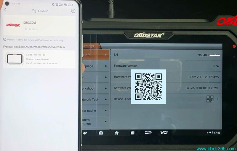 How to Bind OBDSTAR Tools to OBDSTAR App?