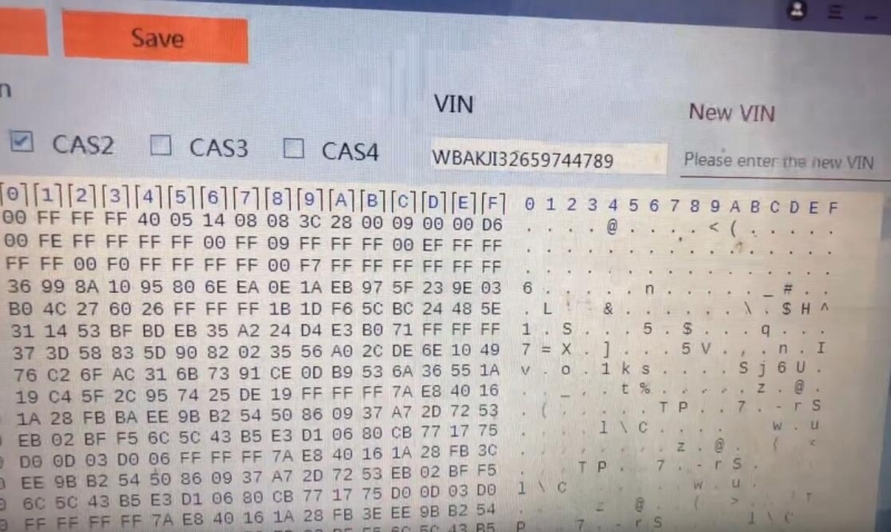 How to Change BMW CAS2 VIN with CGPro via EEPROM?