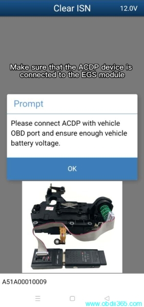 How to Clear BMW F Series 8HP EGS ISN by Yanhua Mini ACDP?