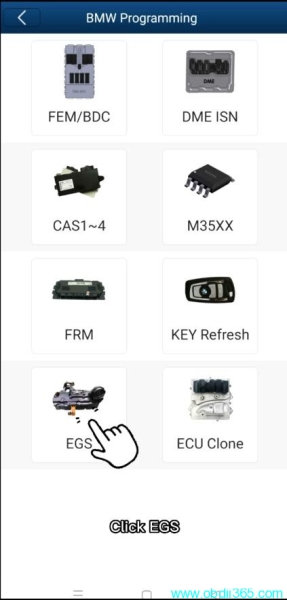 How to Clear BMW F Series 8HP EGS ISN by Yanhua Mini ACDP?