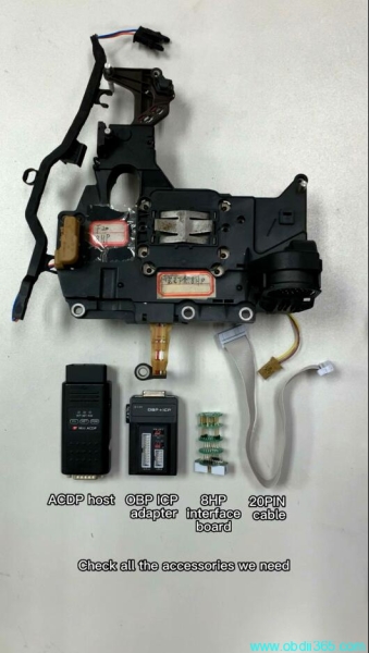 How to Clear BMW F Series 8HP EGS ISN by Yanhua Mini ACDP?