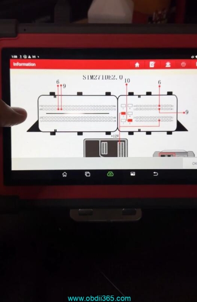 How to Clone Benz SIM271DE 2. ECU with Launch X431 IMMO Plus?