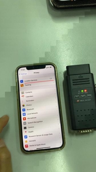 How to Configure iPhone 12 Hotspot for Yanhua Mini ACDP?