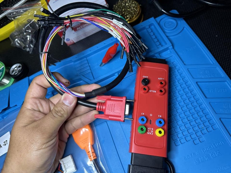 How to Connect Toyota 24 & 27 Cable with Autel GBox?