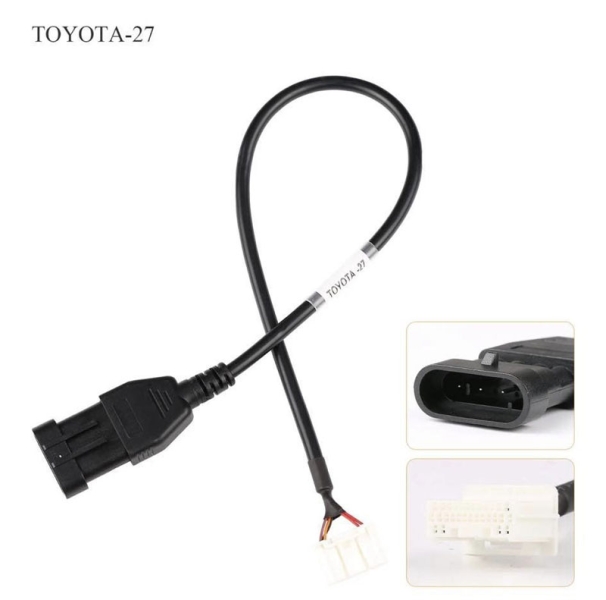 How to Connect Toyota 24 & 27 Cable with Autel GBox?