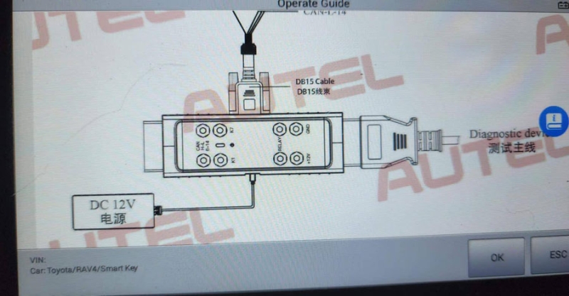 How to Connect Toyota 24 & 27 Cable with Autel GBox?