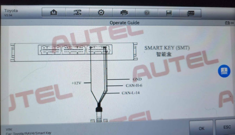 How to Connect Toyota 24 & 27 Cable with Autel GBox?