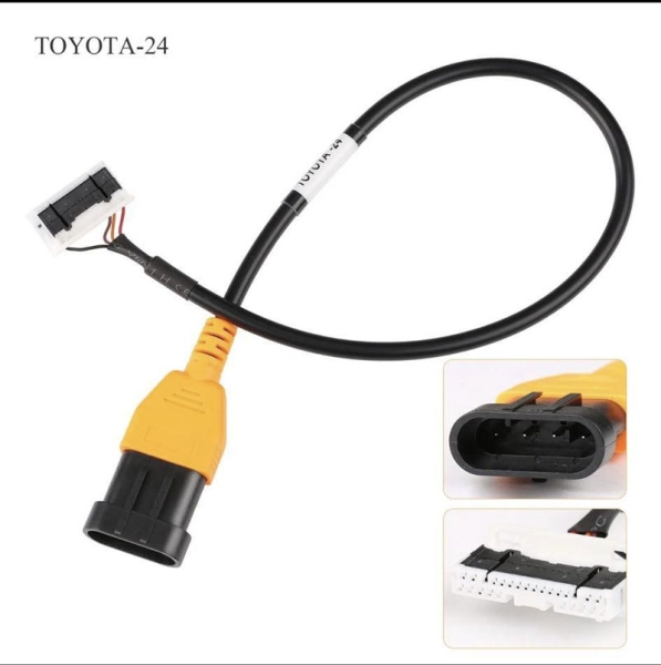 How to Connect Toyota 24 & 27 Cable with Autel GBox?