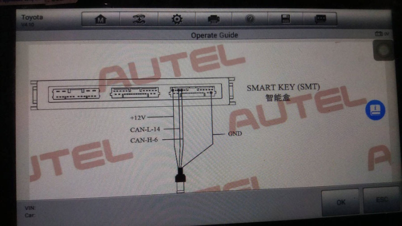 How to Connect Toyota 24 & 27 Cable with Autel GBox?