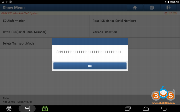 How to Read and Write BMW F series ISN Code with Launch X431?