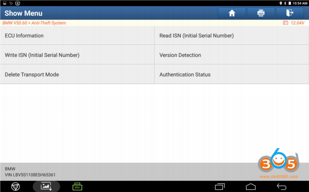 How to Read and Write BMW F series ISN Code with Launch X431?