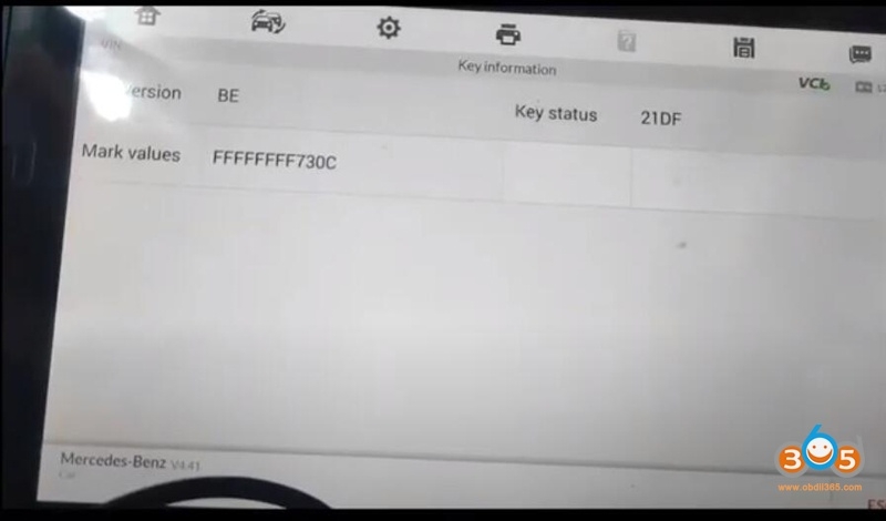 How to Renew Mercedes BE Key with Autel IM608?