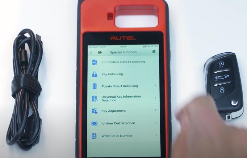 How to Use Autel KM100 Immobilizer Data Processing Function?