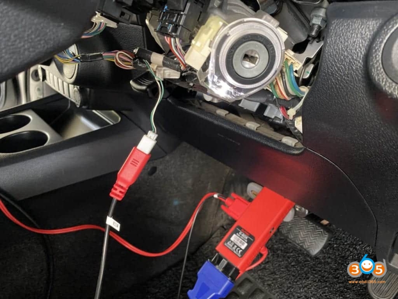 How to Use Autel Toyota 8A Blade AKL Cable for Toyota Camry Revo?