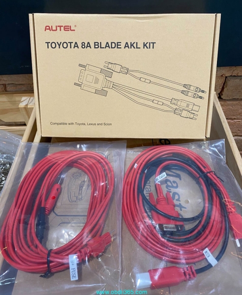 How to Use Autel Toyota 8A Blade AKL Cable for Toyota Camry Revo?