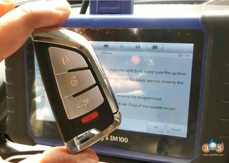 Jeep Compass Smart Key Programming with Autel IM508