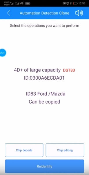 Keydiy KD-X2 Copy Ford Mazda ID83 Chip Success